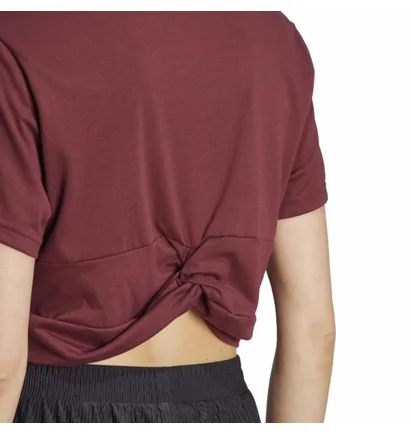 Футболка жіноча Adidas Studio Tee Bordo IL3972