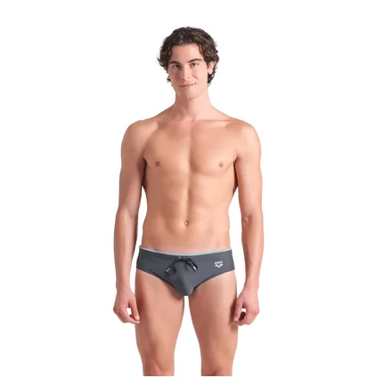 Плавки мужские Arena Solid Swim Briefs Grey 008886-550