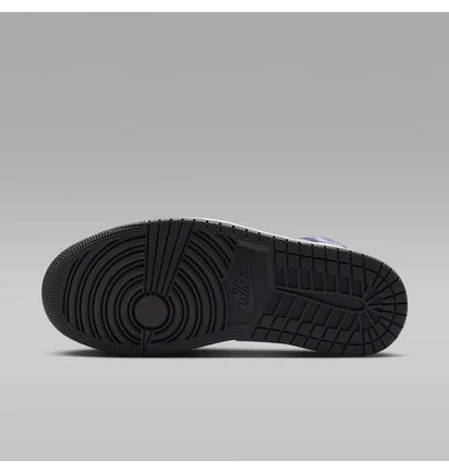 Кроссовки женские Air Jordan 1 Mid Se Violet/White HJ5911-105