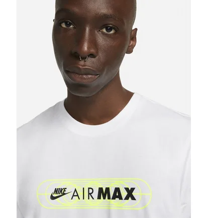 Футболка мужская Nike Sportswear Air Max Futura Graphic T-Shirt White Fb1439-100
