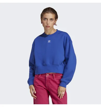 Свитшот женский Adidas Adicolor Essentials Crew Sweatshirt Blue Ia6501