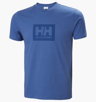 Футболка мужская Helly Hansen Box T Blue 53285-636