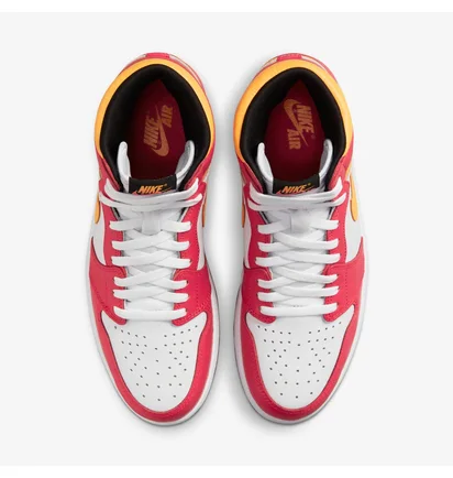 Кроссовки мужские Air Jordan 1 Retro High OG Red/White 555088-603