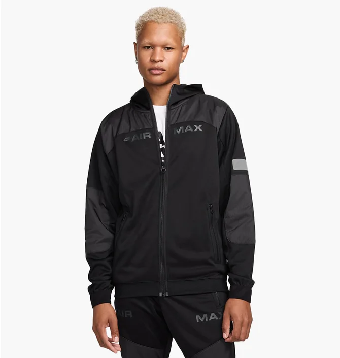 Толстовка чоловіча Nike Sportswear Air Max Hoodie Black HF6598-010