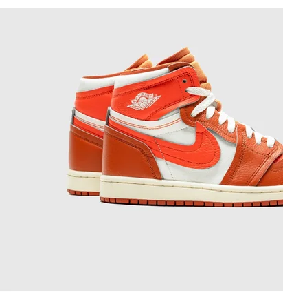 Кроссовки женские Air Jordan Wmns 1 High Mm Brown/Orange FB9891-800