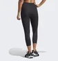 Леггинсы женские Adidas Optime Stash Pocket High-Waisted 3/4 Leggings Black Hs9932