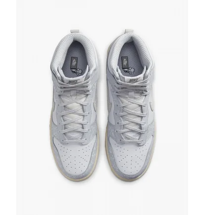 Кросівки чоловічі Nike Dunk High Retro White/Light Blue FD9759-100