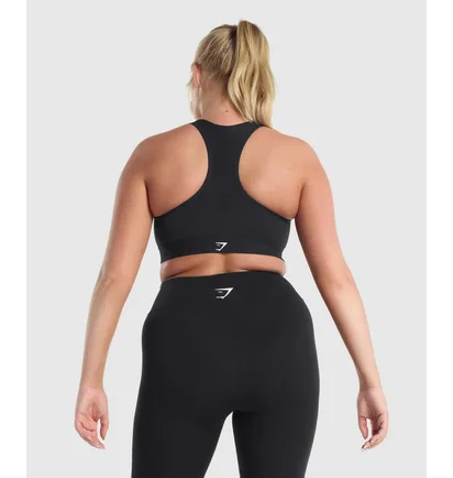 Топ жіночий Gymshark Lightweight High Support Sports Bra Black B1A6B-BBBB