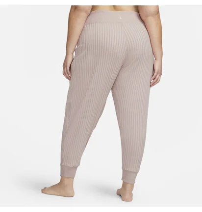 Штани жіночі Nike Yoga Luxe Różówy Grey DD9607-601