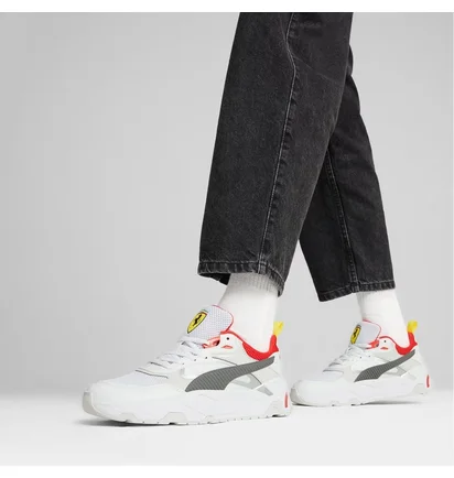 Кроссовки мужские Puma Scuderia Ferrari Trinity Sneakers White 308577-02
