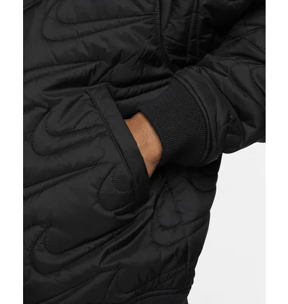 Куртка чоловіча Nike Sportswear Swoosh Quilted Jacket Black FV6151-010