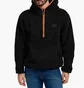 Кофта мужская Calvin Klein Jeans Sherpa Zip Neck Hoodie Black J30J324086
