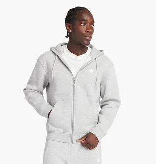 Толстовка чоловіча New Balance Sport Core Full Zip Grey MJ43902AG