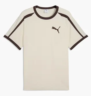 Футболка чоловіча Puma T7 Big Cat Ringer Beige 635242-87