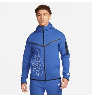 Толстовка мужская Nike Tech Fleece Hoodie Blue FJ5334-480