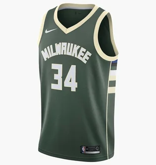 Майка чоловіча Nike Milwaukee Bucks Icon Edition MenS Nba Swingman Jersey Green 864489-323