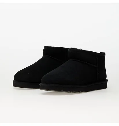 Угги мужские UGG M Classic Ultra Mini Black 1137391-BLK