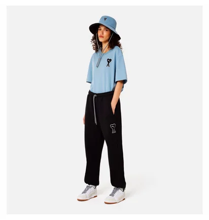 Штаны унисекс Puma Ami Sweatpants Black 535996-01