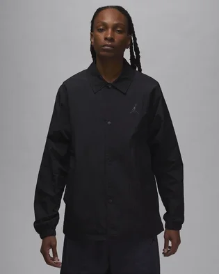 Рубашка мужская Air Jordan Essentials Coaches Jacket Black FN4541-010
