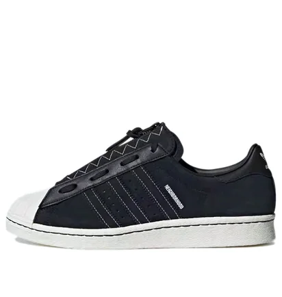 Кроссовки унисекс Adidas Neighborhood X Superstar 80S Black GX1400