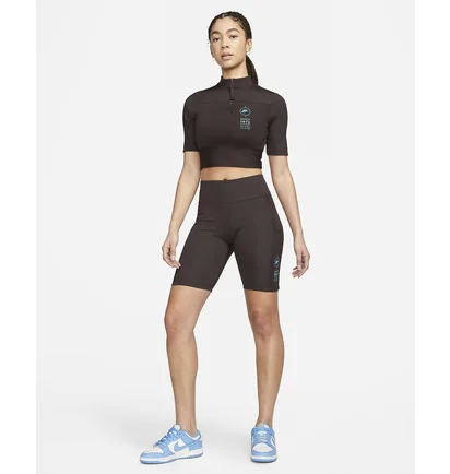Шорты женские Nike Tight Short Rib Su Black FJ4876-220