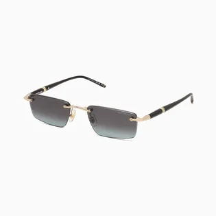 Солнцезащитные очки Mont Blanc Black/Blue MB0484S-004-54