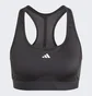 Топ женский Adidas Powerreact Training Medium-Support Bra Black HS7448