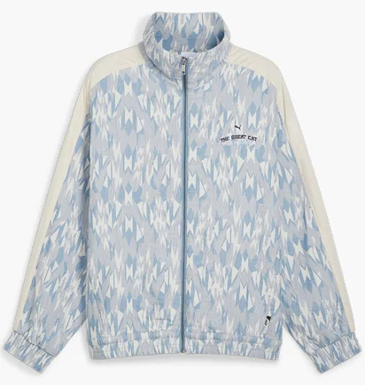 Олимпийка мужская Puma Basketball Nostalgia T7 Light Blue 625947-20