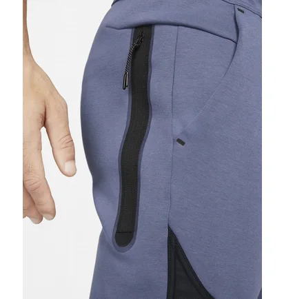 Штани чоловічі Nike Sportswear Tech Fleece Black/Blue DR6171-491
