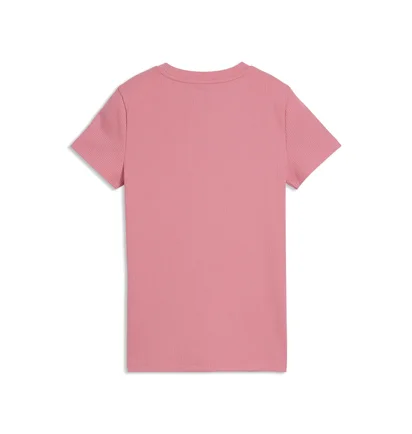 Футболка дитяча Puma Ess Elevated Rib Pink 691719-25