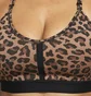 Топ женский Nike Indy WomenS Light-Support 1-Piece Pad V-Neck Leopard Print Sports Bra Brown DV9963-256