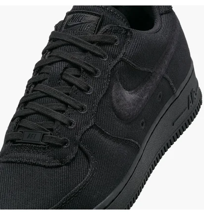 Кросівки чоловічі Nike Air Force 1 Low Canvas Black HV1204-002
