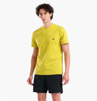 Футболка чоловіча Arena Pocket Logo Yellow 010996-300