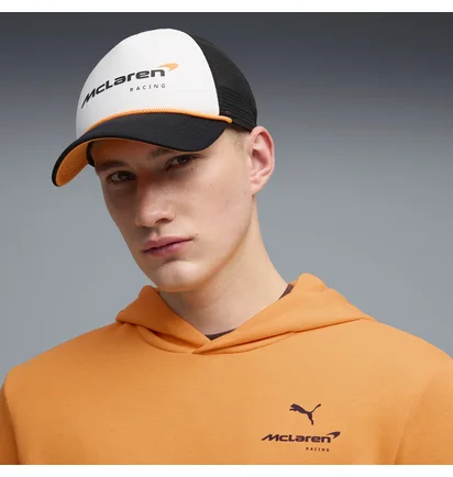 Кепка унісекс Puma Mclaren Racing Trucker Black/White 027479-01