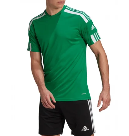 Футболка чоловіча Adidas Jersey Squad 21 Jsy Ss Green GN5721