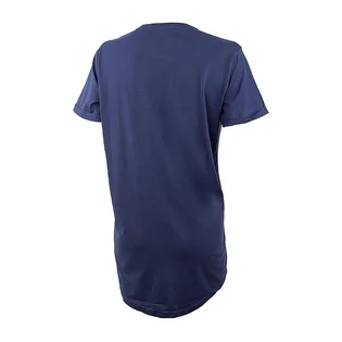 Футболка женская Jeep T-Shirt Oversize Striped Print Turn Blue O102611-A184