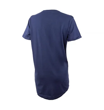 Футболка женская Jeep T-Shirt Oversize Striped Print Turn Blue O102611-A184