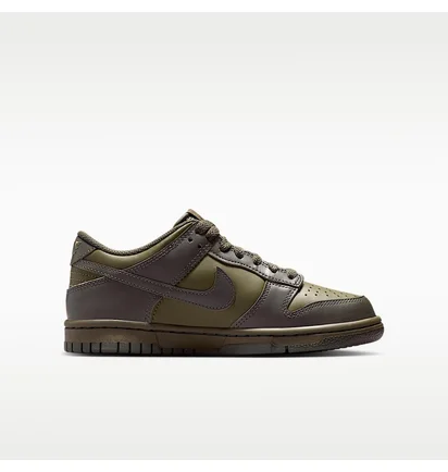 Кросівки дитячі Nike Dunk Low Big Kids Shoes Olive FB9109-302