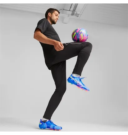 Бутсы мужские Puma King Ultimate Energy Fg/Ag Soccer Cleats Blue 107553-01