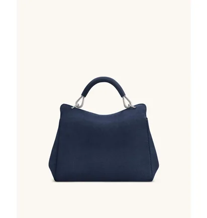 Сумка жіноча JW PEI Lucia Classic Faux Suede Top Handle Bag Blue BB2025BG123145JWP