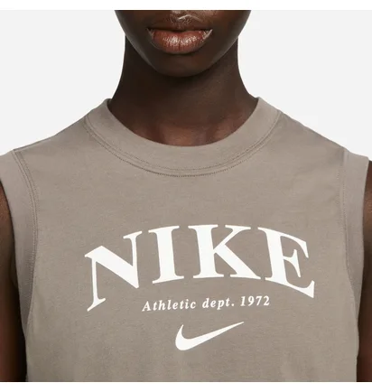 Майка женская Nike Sportswear WomenS Tank Grey DV0340-289