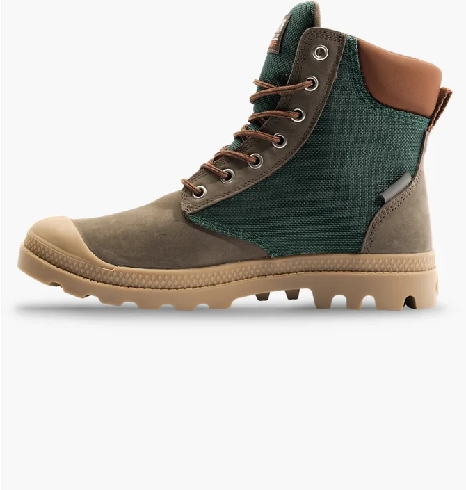 Черевики унісекс Palladium Pampa Sc Brown/Green 77235-236-M
