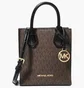 Сумка жіноча Michael Kors Mercer Extra-Small Signature Logo Crossbody Bag Brown 35H3GM9C0B-BROWN-BLACK-79730
