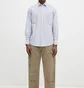 Сорочка чоловіча No Problemo Oxford Stripe Ls Light Blue NP401021201