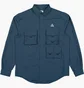 Рубашка мужская Nike Acg Dri-Fit Uv Devastation Trail Shirt Blue DN3936-437