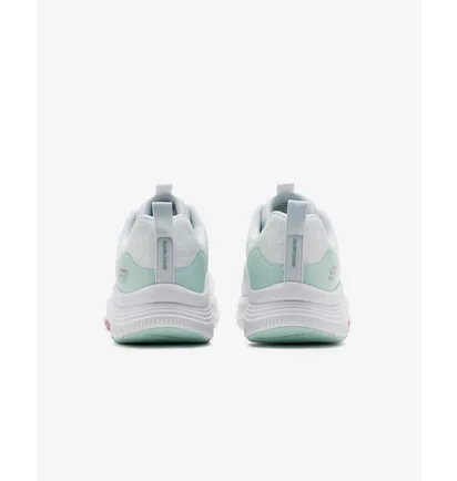 Кроссовки женские Skechers Relaxed Fit: DLux Fitness - Fresh Feel White 150230-MTMT