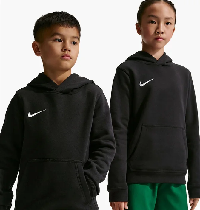 Худи детское Nike Park Older Kids Football Fleece Pullover Hoodie Black IB1226-010