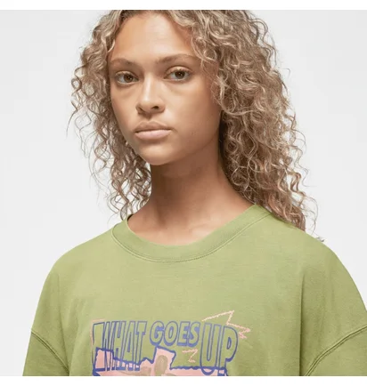 Футболка женская Nike Oversized Short Sleeve Tee Heritage Olive FD7208-340