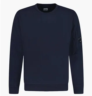 Свитшот мужской C.P. Company Light Fleece Crewneck Lens Blue RCCMSS711A-002246G