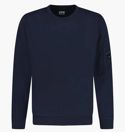 Свитшот мужской C.P. Company Light Fleece Crewneck Lens Blue RCCMSS711A-002246G